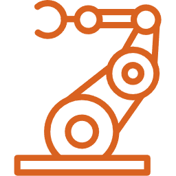 Finished product delivery and mass production icon